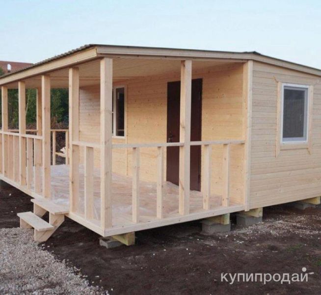 Каркасный дом 6х4 в Обнинске