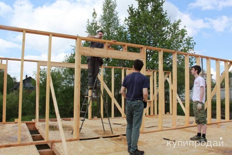 Строительство каркасных домов у вас на участке в Обнинске