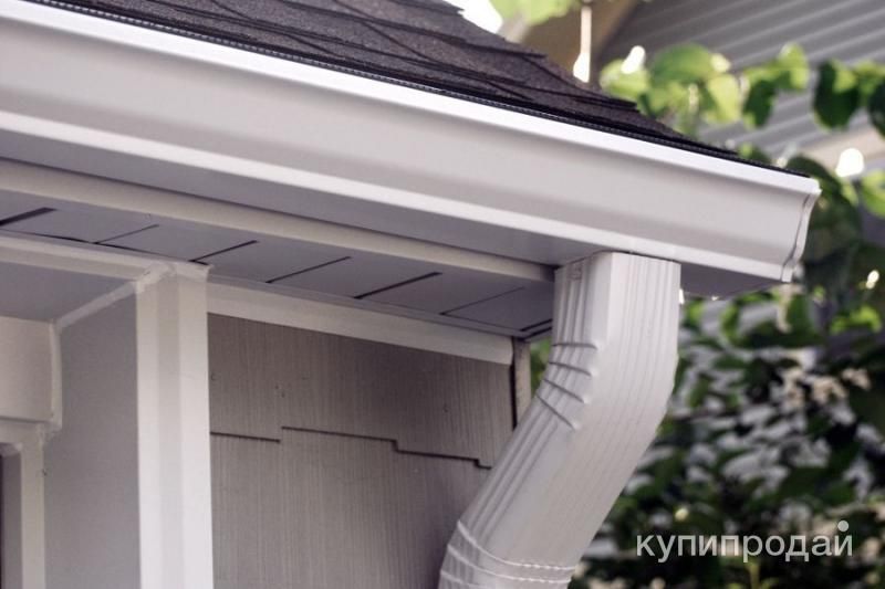 Водосточная система круглого сечения в Ставрополе