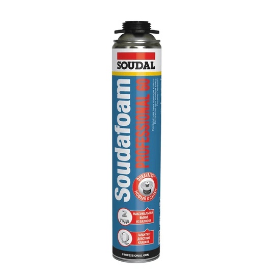 Монтажная пена SOUDAFOAM Professional 60. Осталось 4 шт. после ремонта. Отдаю за 400р. за штуку. Возможен торг. Срок до..