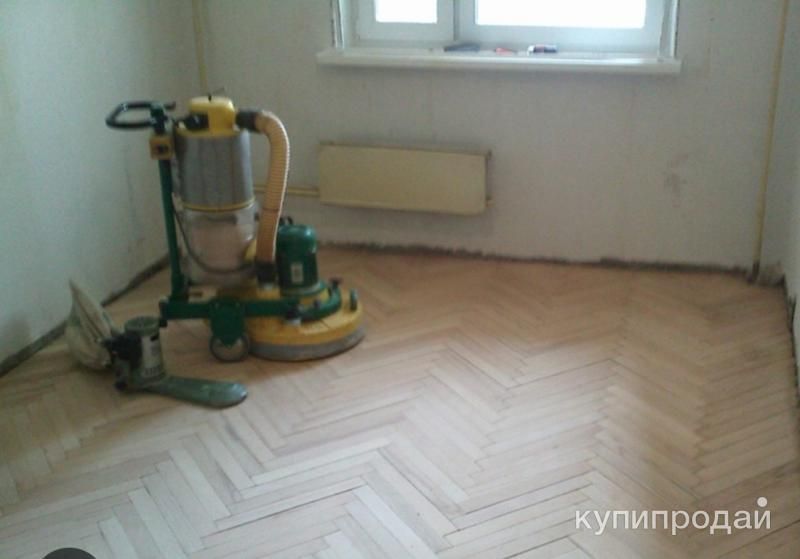 Шлифовка паркета в Москве и области в Москве