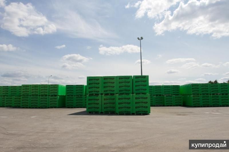 Блоки газобетонные Поритеп в Москве