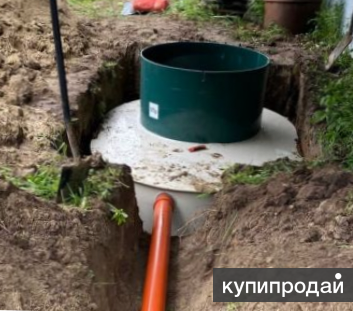 Установка септика для частного дома и дачи под ключ в СПб и Лен. области в Санкт-Петербурге
