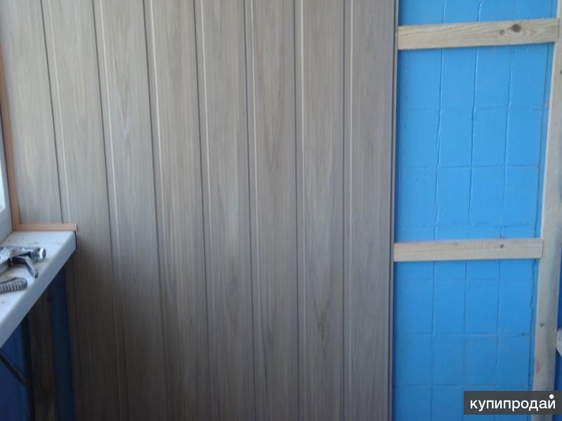 Отделка стен пластиковыми панелями ПВХ в Екатеринбурге