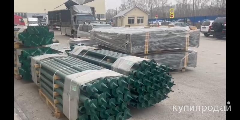 Свая лопастная свл Д3000мм 76х3,5мм в Новосибирске