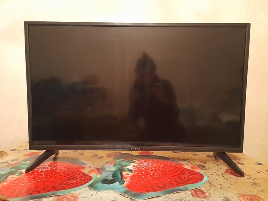 1) LED телевизор Витязь 32LH0202 диагональю 32 новый, включали один раз, продаю т.к. есть ещё один точно такой..