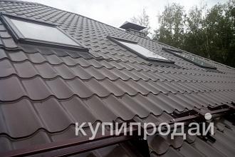 Металлическая черепица Супермонтеррей 0,5, м.кв в Ставрополе