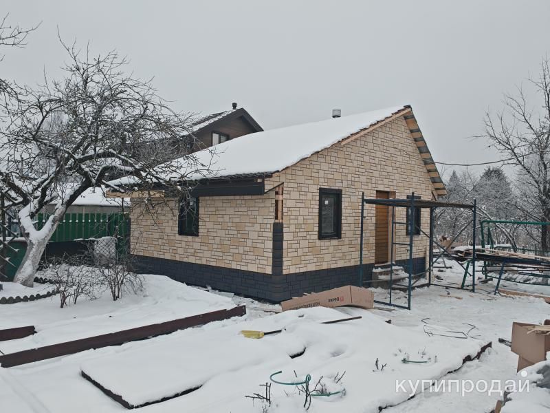 Отделка фасада дома дачь любых строений в Гатчине