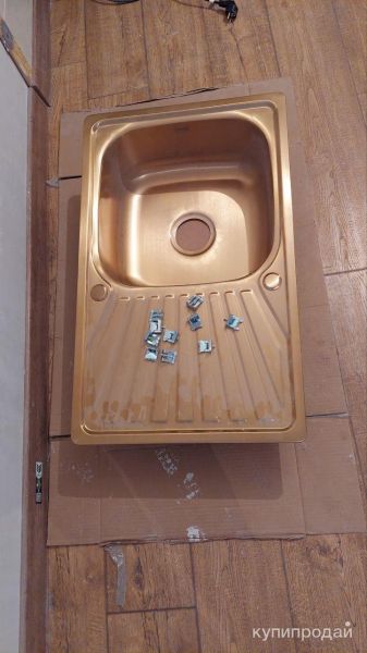 Кухонная мойка zorg sanitary SZR 7848 bronze в Екатеринбурге