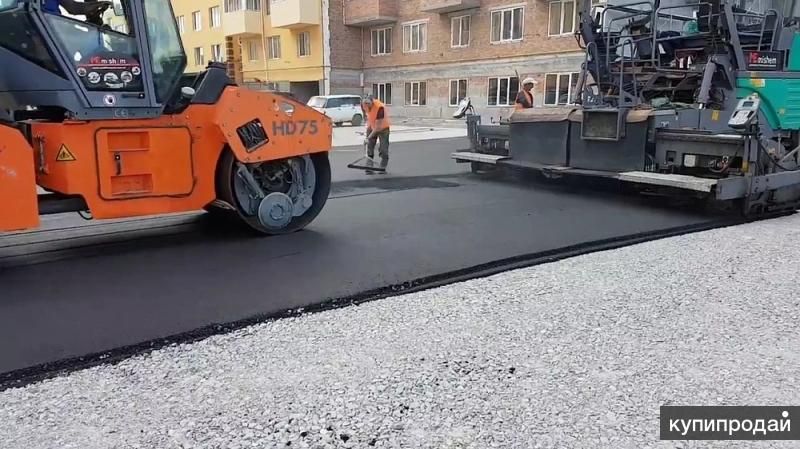 Асфальтирование в Новосибирске благоустройство в Новосибирске