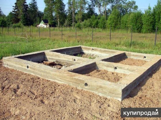 Работы по устройству фундамента в Сочи