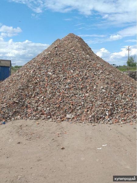 Кирпичный бой, строй мусор в Омске