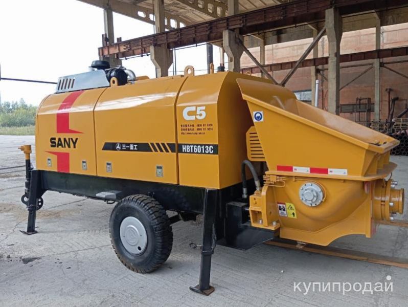 Стационарный бетононасос SANY HBT6013C-5D в Санкт-Петербурге