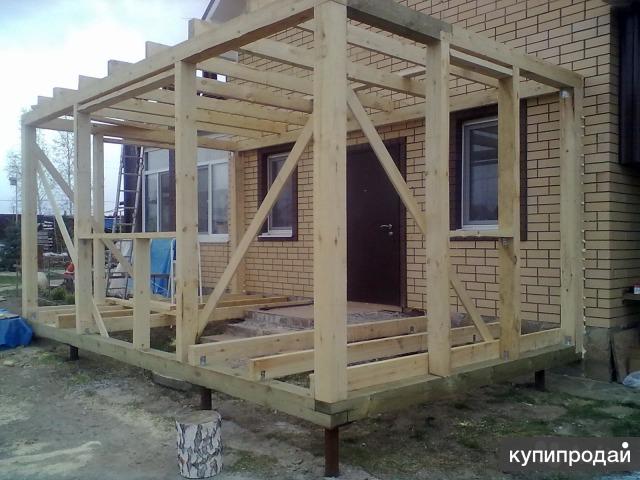 Строительство деревянных домов,пристроек,бань. в Москве