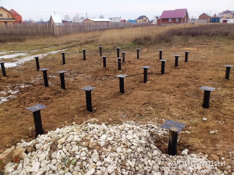 Свайно винтовой фундамент в Краснодаре