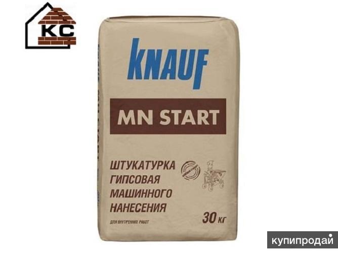 Штукатурка гипсовая машинное нанесение MN Start в Казани