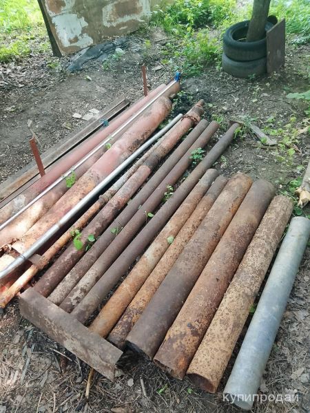 Трубы и уголки для забора в Чехове