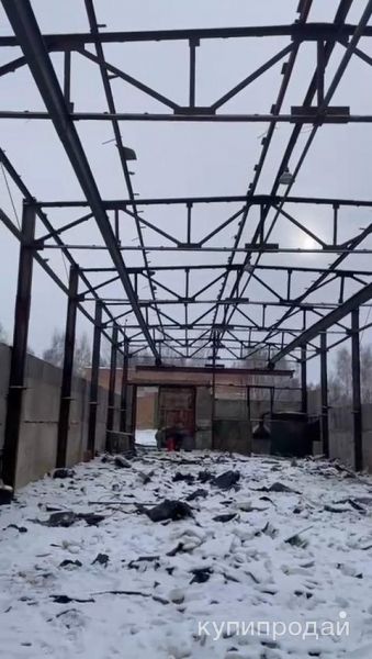 12х42х9 каркас с кран-балкой, б/у в Челябинске