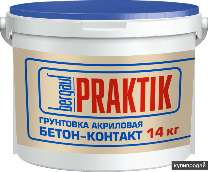Бетон контакт Бергауф практик, 14кг в Казани