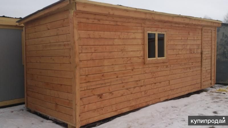 Распродажа бытовок-вагончиков, хозблоков от производителя в Москве