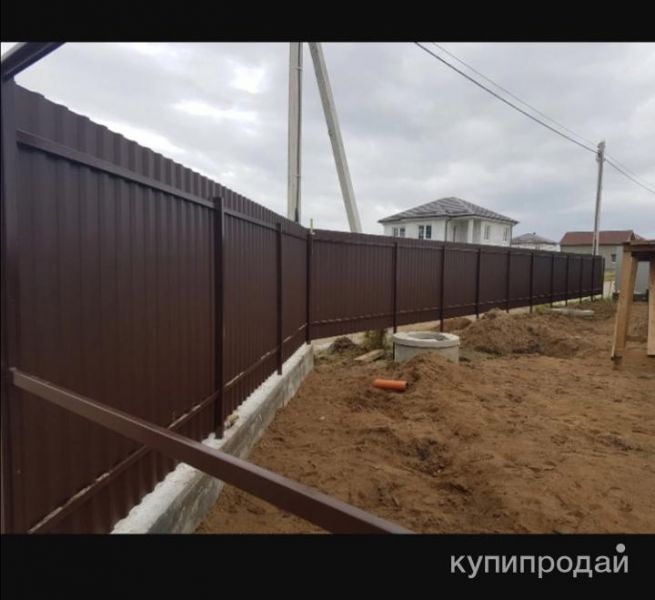 Монтаж заборов в Уфе