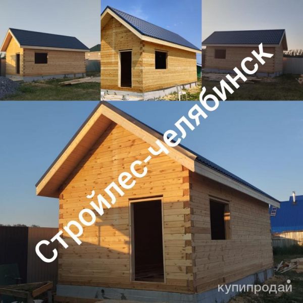 Баня из профилированного бруса в Челябинске