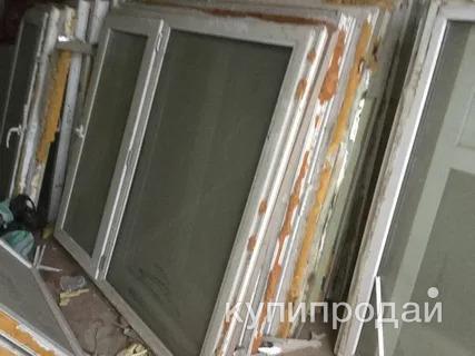 Окна Двери пластиковые б.у в Нижнем Новгороде