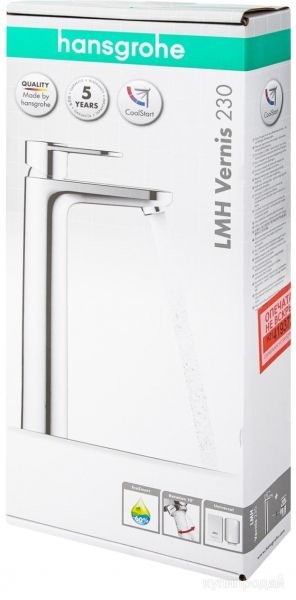 Смеситель для раковины Hansgrohe Vernis 230 хром в Уфе