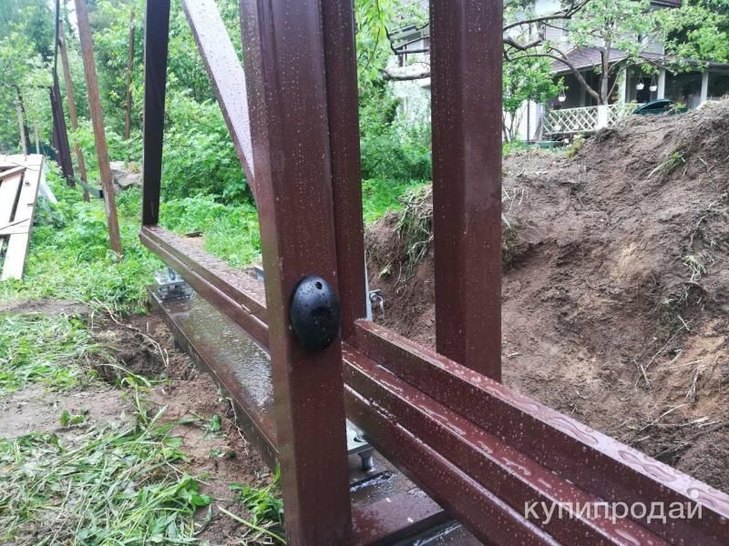 Откатные ворота, балка для ворот, автоматика в Павловском Посаде