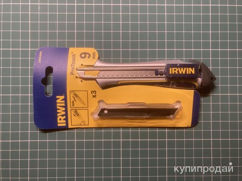 Нож Snap-Off 9mm ProTouch IRWIN 10504555 в Москве