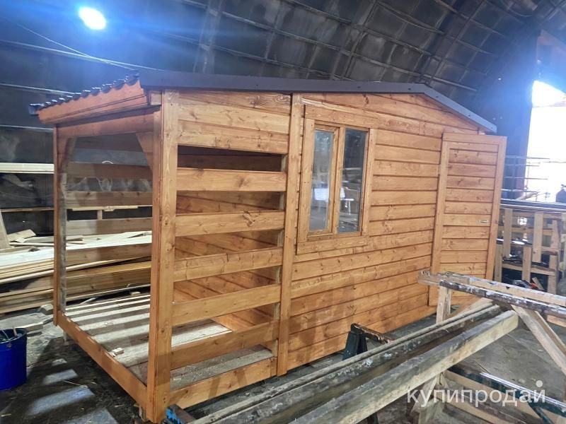 Хозблок бытовка дровник в Санкт-Петербурге