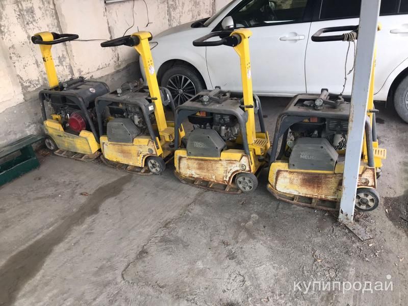 Виброплиты бензиновае реверсивные Wacker Neuson BPU 3750 Ats-  Б/У наработка мал в Крымске