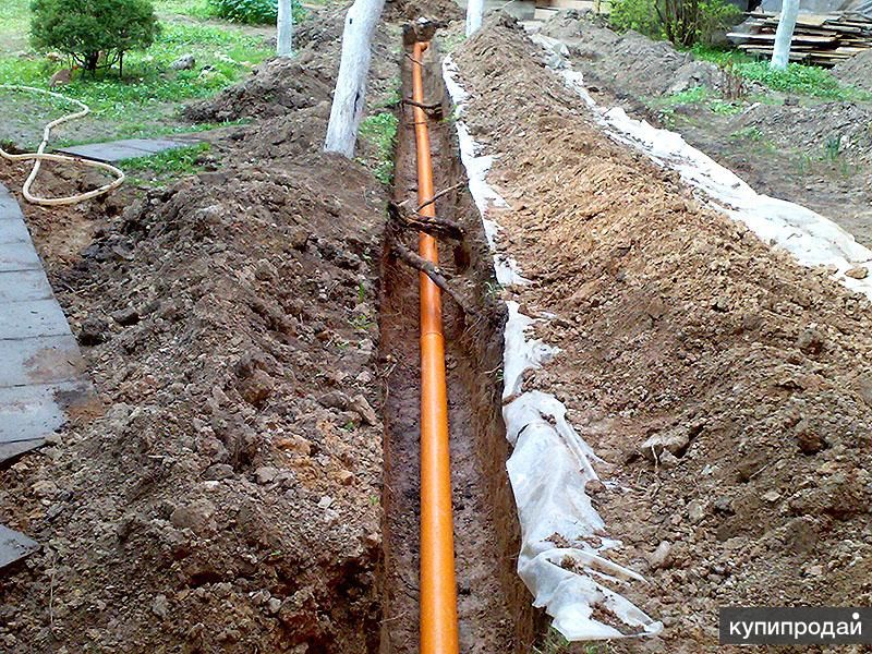Водопровод в частный дом под ключ в Красноярске