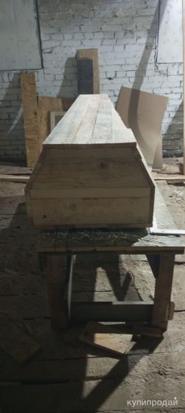 Деревянные заготовки гробов в Санкт-Петербурге