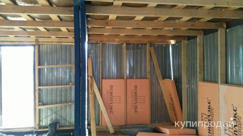 Каркас бытовки двойной. 6 на 5 Два по 6*2,5 в Твери