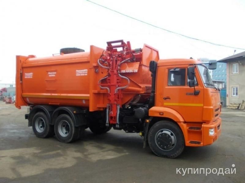 МК-4454-08 на шасси КАМАЗ-65115-42 Мусоровоз (маят. плита) в Москве