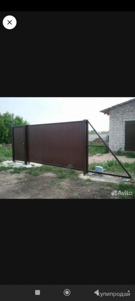 Ворота откатные в Барнауле