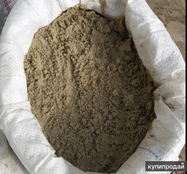 Песок всех фракций в мешках по 50 кг в Калининграде