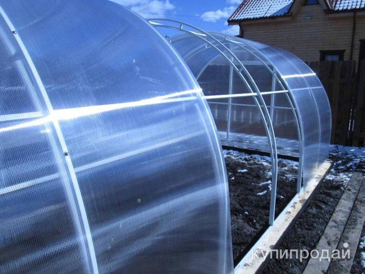 Сотовый поликарбонат 4 мм прозрачный 2,1х6 м в Екатеринбурге
