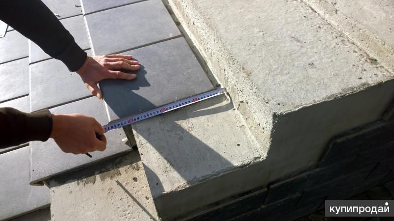 Монтаж клинкерных ступеней в Москве