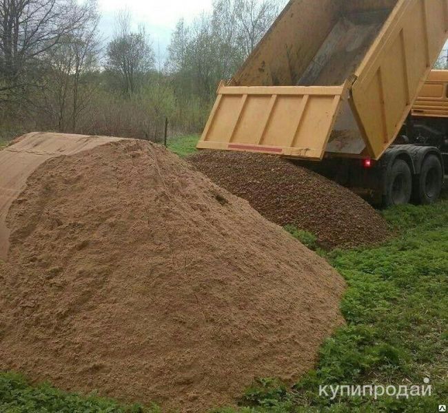 Песок щебень грунт всех видов с доставкой в Щелкове
