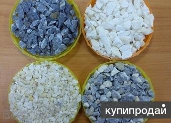 Мраморный щебень , микрокальцит  , мраморная крошка в Екатеринбурге