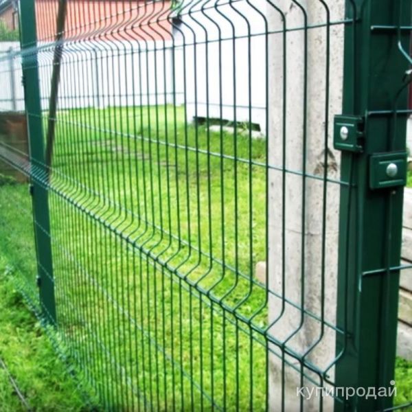 Сетка для забора 3D в Новосибирске