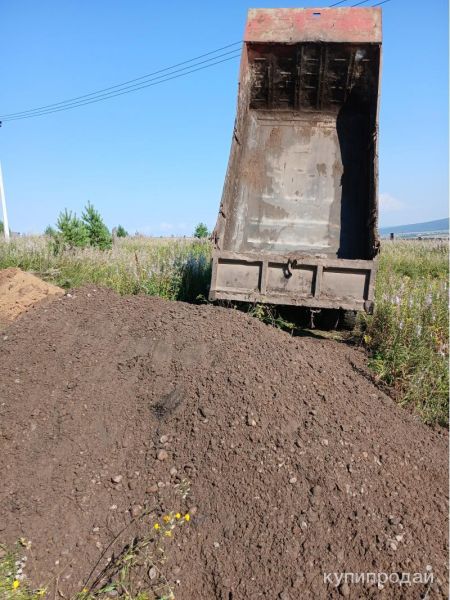 Пгс, песок, щебень, отсев, чернозем, грунт, шлак в Иркутске