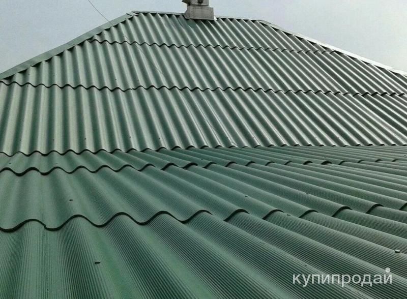 Черепица фиброцементная Тисма (крашенный шифер) в Ставрополе
