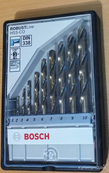 Набор свёрл по металлу Bosch в Москве