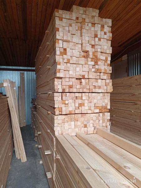 Брусок сухой не строганный 50*50*3000 мм. в Нижнем Тагиле