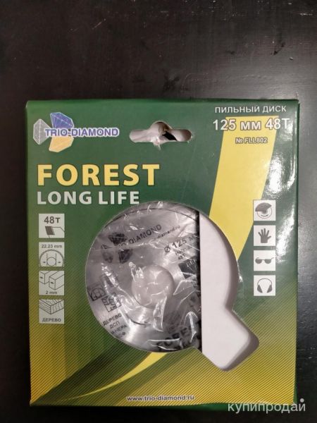 Пильный диск Trio Diamond Forest Long Life 125 мм (48T) в Москве