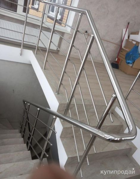 Перила из нержавейки в Краснодаре
