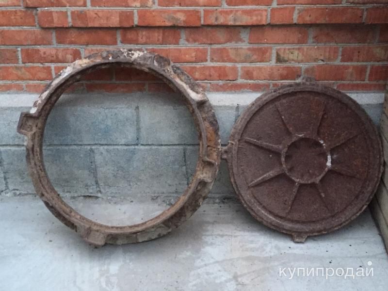 Продам люк чугунный с крышкой в Ейске